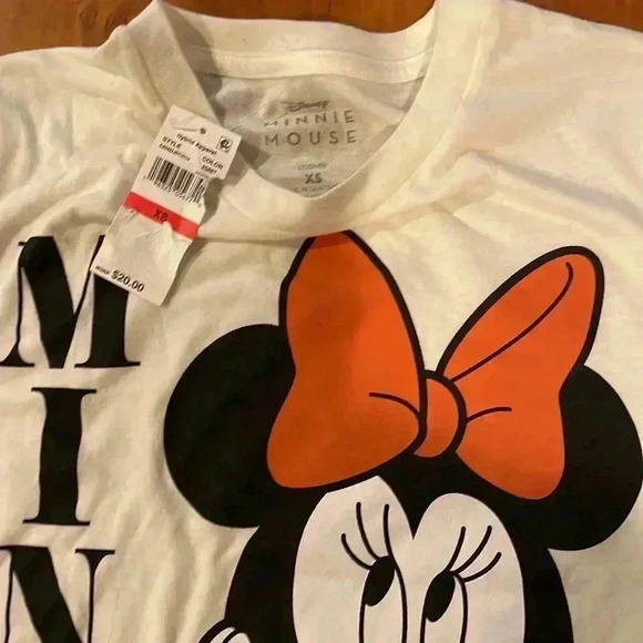 Disney Minnie Mouse T-shirt NWT size XS - Picture 3 of 4
